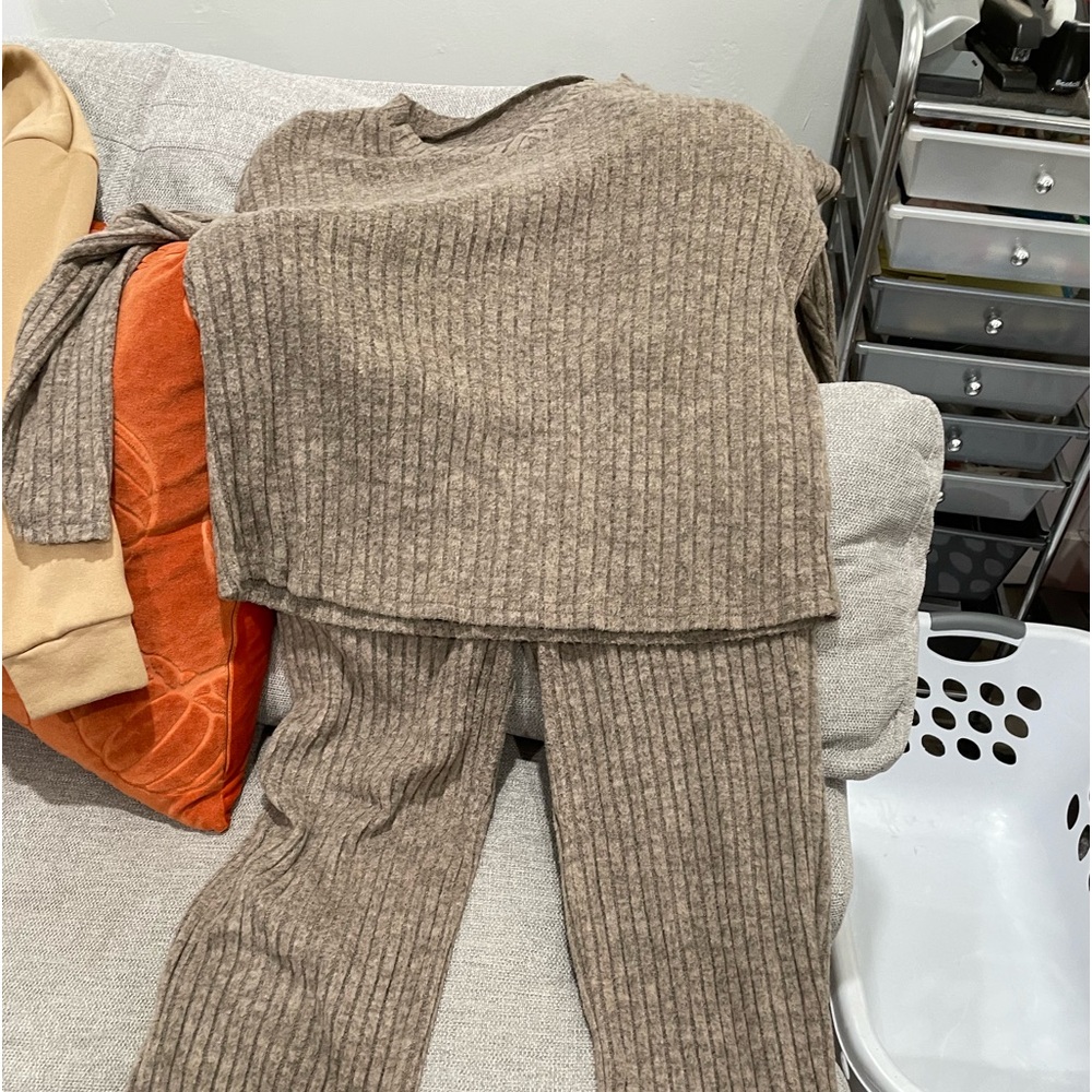 Brown SHEIN suit